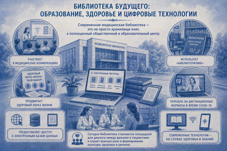 Библиотека будущего: образование, здоровье и цифровые технологии